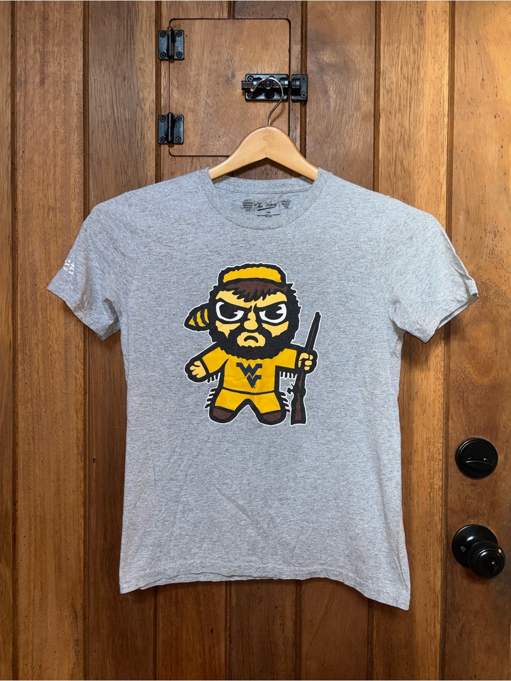 West Virginia University Tokidochi Kanji Mascot Shirt Special Edition.